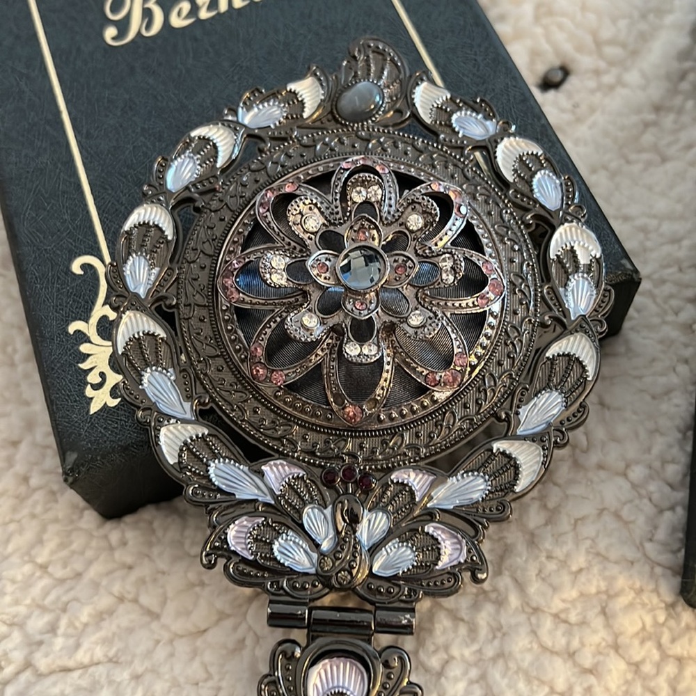 Vintage Bernice Hand Mirror